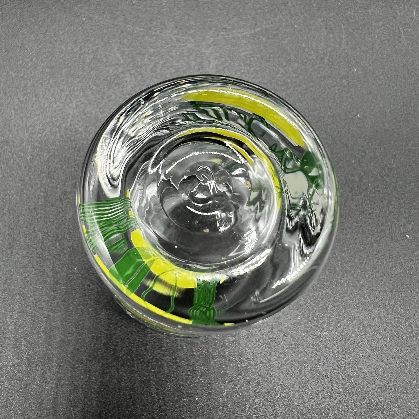 "Golfer 19th Hole 1 oz. Good Shot Glass" Retro Golf Glass Barware Sports MCM