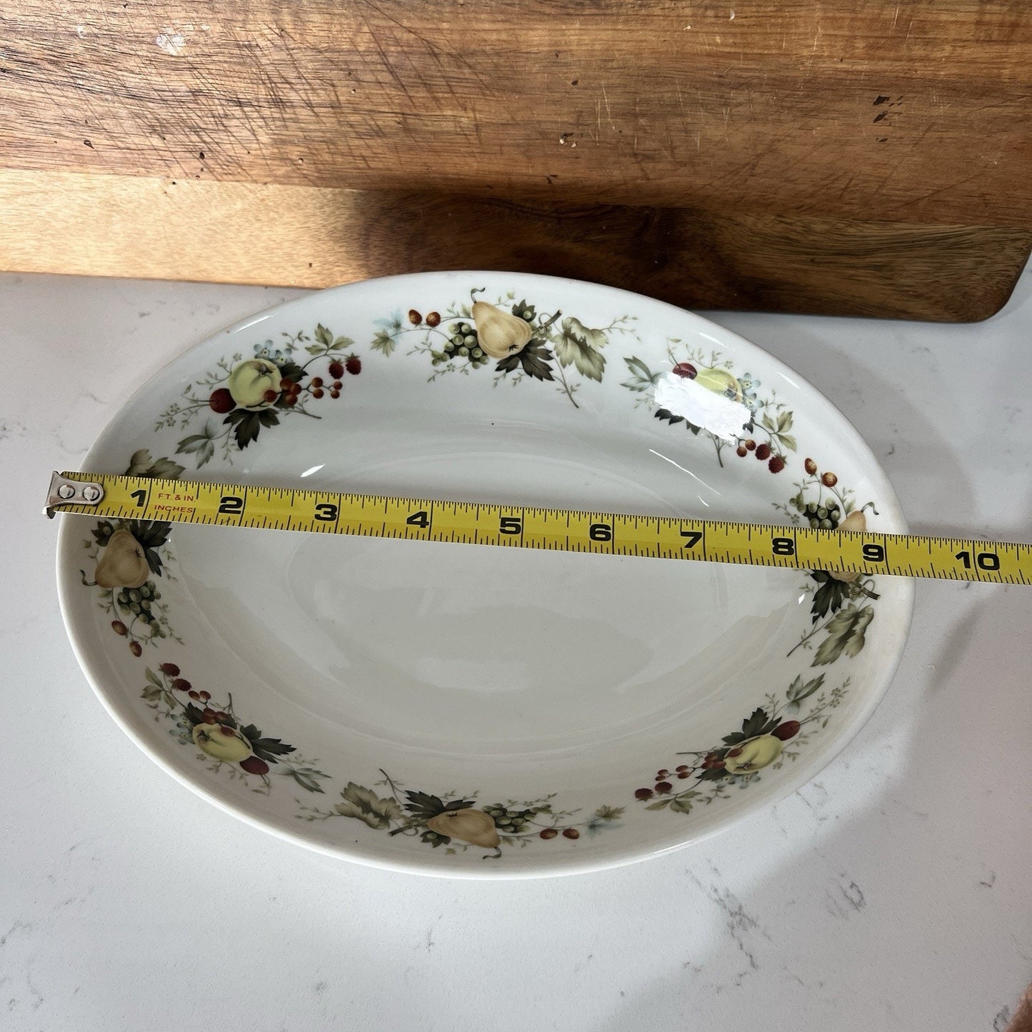 Royal Doulton Miramont Oval Serving Vegetable Bowl Translucent China 10 Inch