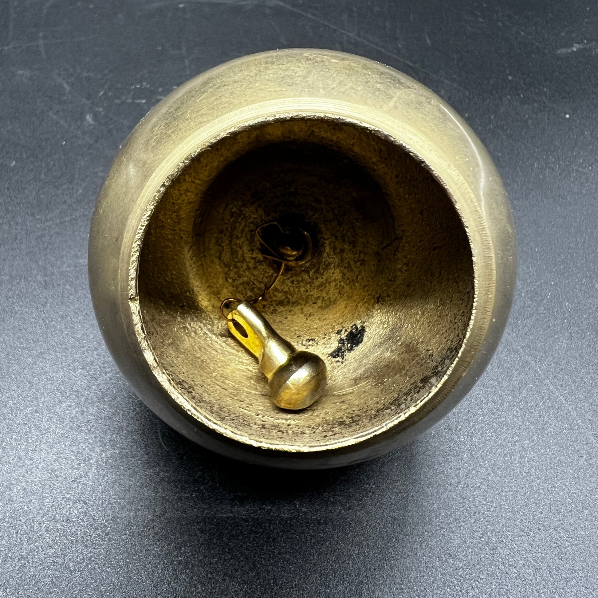 Inside of bell 