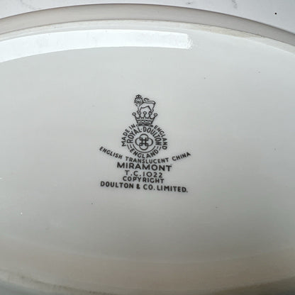 Doulton & Co. Limited logo on a white dish